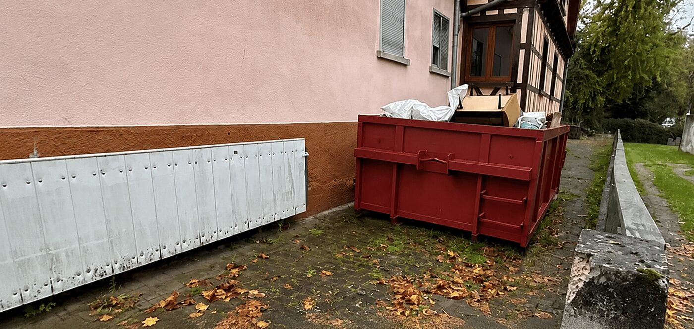 Benne pour débarras